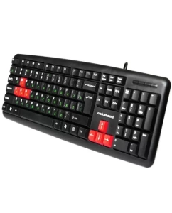 Купить Проводная клавиатура Nakatomi KN-02U Black  в E-mobi