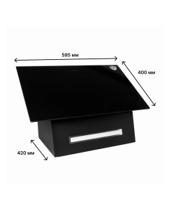 Купить Вытяжка настенная GARLYN СH-60 черная  в E-mobi