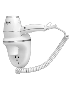 Купить Фен Puff Puff-1800B 1800 Вт белый  в E-mobi