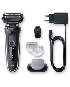 Купить Электробритва Braun 51-W1200s черный; белый  в E-mobi