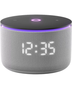 Купить Умная колонка Яндекс Станция Мини 3 Pro Zigbee с Алисой Серая в E-mobi