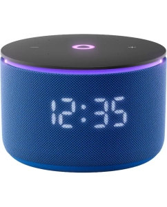 Купить Умная колонка Яндекс Станция Мини 3 Pro Zigbee с Алисой Синяя в E-mobi