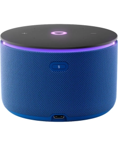 Купить Умная колонка Яндекс Станция Мини 3 Pro Zigbee с Алисой Синяя  в E-mobi