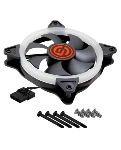 Купить Корпусной вентилятор Ginzzu LED 12RR4 (LED 12RR4)  в E-mobi