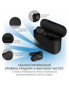 Купить Беспроводные наушники Sven E-702BT Black  в E-mobi