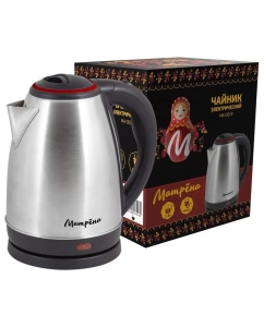 Купить Чайник электрический Матрёна МА-001 1.8 л черный, серебристый, красный  в E-mobi