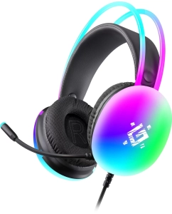 Купить Игровые наушники Defender Ignis Black в E-mobi