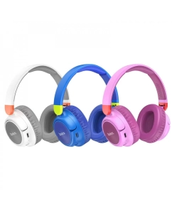 Купить Беспроводные наушники Hoco W43 Adventure Blue  в E-mobi