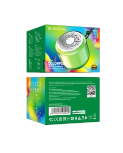 Купить Портативная колонка Borofone BR28 Green  в E-mobi