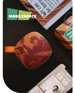 Купить Портативная колонка More Choice BS12 Bluetooth 5.0 5W 800mAh Orange  в E-mobi