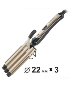 Купить Электрощипцы Delta Lux DE-5501 золотистый; черный  в E-mobi