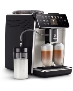 Купить Кофемашина автоматическая Saeco GranAroma SM6582 розовая, черная в E-mobi