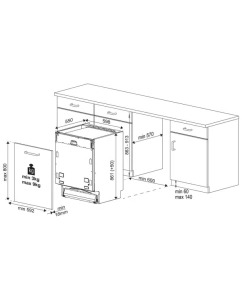 Купить Встраиваемая посудомоечная машина Kuppersbusch GX 6500.0 V  в E-mobi