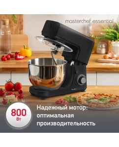 Купить Кухонная машина Moulinex QA151810 черный  в E-mobi