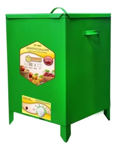 Купить Сушилка для овощей и фруктов УЗБИ СУХОФРУКТ В02 зеленый  в E-mobi