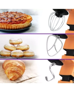 Купить Кухонная машина Kitfort КТ-3431 оранжевый  в E-mobi