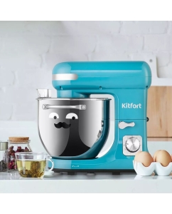 Купить Миксер KitFort КТ-3416-2 голубой  в E-mobi