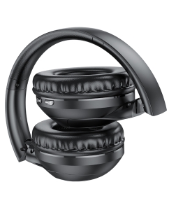 Купить Bluetooth-наушники полноразмерные Borofone BO23 Bluetooth 5.3 200mah Glamour Black  в E-mobi