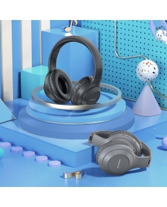 Купить Беспроводные наушники Borofone BO20 Grey (BO20 Grey)  в E-mobi