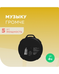 Купить Портативная колонка More Choice BS10 Black (BS10 Black)  в E-mobi