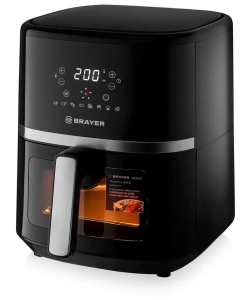 Купить Аэрогриль Brayer BR2033 черный  в E-mobi