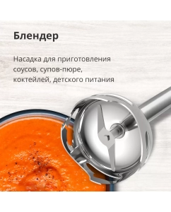 Купить Погружной блендер Blackton Bt HB420PS белый, черный  в E-mobi