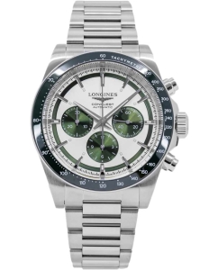 Купить Швейцарские механические наручные часы Longines L3.835.4.02.6 с хронографом в E-mobi