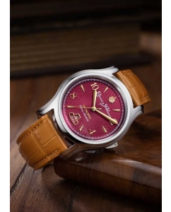 Купить Швейцарские механические титановые наручные часы Cuervo y Sobrinos 2810B.1SWBY  в E-mobi