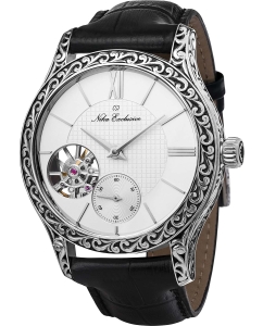 Купить Российские механические серебряные наручные часы NIKA 1142.0.9.129A в E-mobi