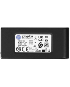 Купить Внешний SSD-накопитель 1Tb Kingston XS1000 SXS1000/1000GA (SSD) USB 3.2 черный  в E-mobi