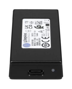 Купить Внешний SSD-накопитель 1Tb Kingston XS1000 SXS1000/1000GA (SSD) USB 3.2 черный  в E-mobi