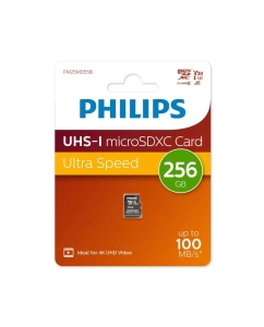 Купить Карта памяти Philips Micro SD 256Гб FM (FM25MD55B/97) в E-mobi