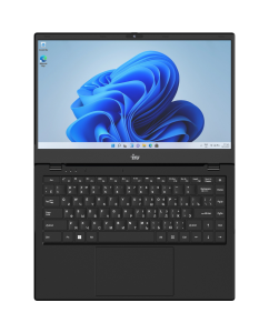 Купить Ноутбук iRU Planio 14ING (2059101) 14", IPS, Intel N100 0.8ГГц, 4 ядер, 8ГБ 512ГБ SSD, Intel Iris Xe graphics, Windows 11 Professional, черный  в E-mobi