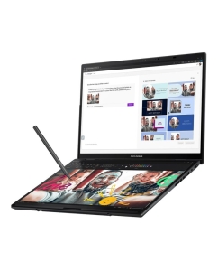 Купить Ноутбук ASUS UX8406CA-QL211X 90NB14X1-M00BD0 Duo Touch 14+14"(1920x1200 + 1920x1200 OLED 16:10)/Touch/Intel Core Ultra 9 285H(2.9Ghz)/32768Mb/1024PCIS  в E-mobi