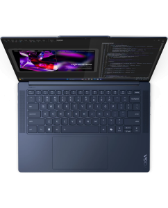 Купить Ноутбук Lenovo Yoga Slim 7 14Q8X9 83ED0049RK 14.5" 2944x1840 OLED/Touch/Snapdragon X Elite X1E-78-100(Ghz)/32768Mb/1024PCISSDGb/noDVD/Int:Qualcomm Ad  в E-mobi